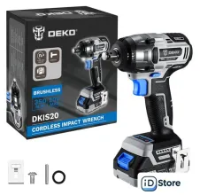 Гайковерт Deko DKIS20 063-4035 (с 1-им АКБ)