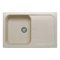 Кухонная мойка POLYGRAN ALTO 780 кремовый 327