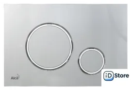 Панель смыва Alcaplast M772 (хром матовый/хром глянцевый)