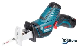 Сабельная пила Bosch GSA 12 V-LI Professional 060164L981 (с 1-м АКБ, кейс, китайская версия)