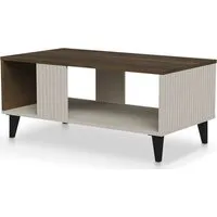 Журнальный столик Halmar Random 2 law-1 (кашемир/орех/черный)