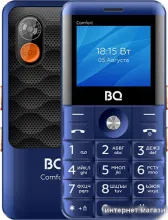 Кнопочный телефон BQ-Mobile BQ-2006 Comfort (синий)