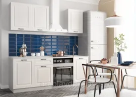 Кухня Капри 1.5м - Липа белый (ДСВ Мебель)