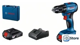 Дрель-шуруповерт Bosch GSR 185-LI Professional 06019K3080 (с 1-м АКБ, кейс, китайская версия)