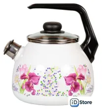 Чайник со свистком СтальЭмаль Мозаика 4с209я