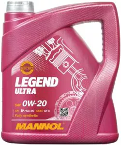 Моторное масло Mannol Legend Ultra 0W20 SP Plus RC / MN7918-5