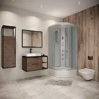 Душевая кабина Niagara NG-3301-14F 90x90x215 (матовое стекло)