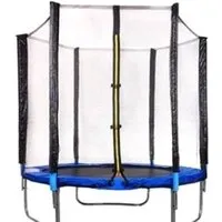 Батут Atlas Sport 140 см - 4.5ft (внешняя сетка, синий)
