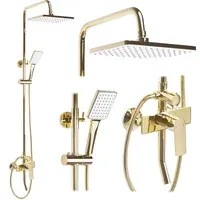 Душевая система Rea Maximus gold P2410