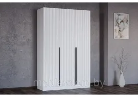 Шкаф 3-х створчатый Феникс ФР6 белый софт белый (1,5м.)