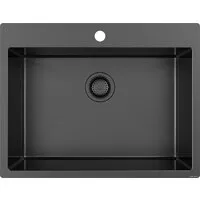 Кухонная мойка ZorG ZRN 5065 Premium PVD Gunblack
