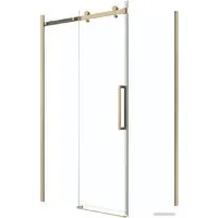 Душевой уголок Grossman Classic 100x80x195 120.K33.04.1180.32.00 (золото сатин/прозрачное стекло)