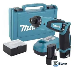 Электроотвертка Makita DF012DSE (с 2-мя АКБ, кейс)