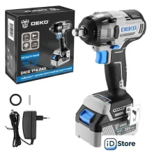 Гайковерт Deko DKIS20 063-4034 (с 1-им АКБ 4.0 Ач)