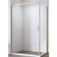 Душевой уголок Aquanet Pleasure Evo 110 / AE65-110x100-GBT (золото брашированное/никель)