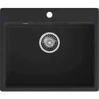 Кухонная мойка GranFest Urban 658 (черный)