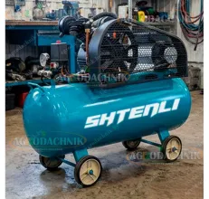  SHTENLI Воздушный компрессор shtenli 110-2 Belt pro