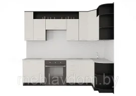 Угловая кухня Виола ДСП сосна арктическая (2,6х1,5м.)