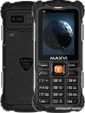 Кнопочный телефон Maxvi R1 (черный)