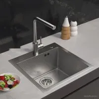 Кухонная мойка ARFEKA ECO AR 450450 SATIN DECOR (настольная)