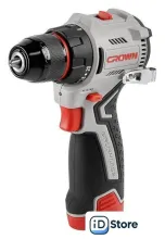 Дрель-шуруповерт Crown CT21129HMX-2 BMC (с 2-мя АКБ, кейс)