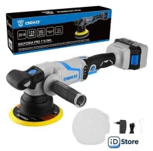 Полировальная машина Deko KDCP20DA PRO 081-1029 (с 1-им АКБ)