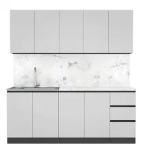 Кухня Мэри 2.0 МДФ Велютто ферро