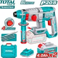 Перфоратор Total TRHLI212282 (с 2-мя АКБ, кейс)