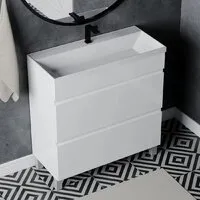 Мебель для ванных комнат Vela Тумба под умывальник Vela Мира 80Н под Classica Slim TU20986