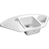 Кухонная мойка GranFest GF-C1040E (иней)