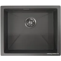 Кухонная мойка Granula GR-5445U (графит матовый)