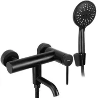 Смеситель для ванны Rea Clif Black matt B4240