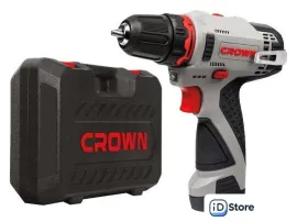 Дрель-шуруповерт Crown CT21072HX-2 BMC (с 2-мя АКБ, кейс)