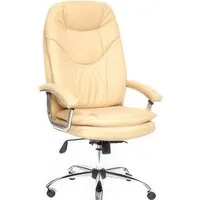 Офисное кресло TetChair Softy Lux (кожзам, бежевый)