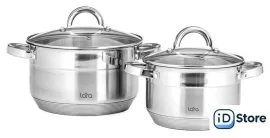 Набор кастрюль Lara Aurora LR02-114