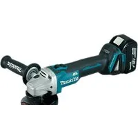 Угловая шлифмашина Makita DGA504RME (с 2-мя АКБ, кейс)