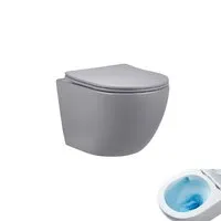 Подвесной унитаз Gid Tr2122TF-Lgm