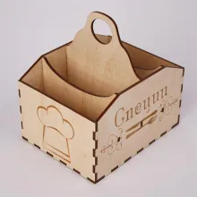 Деревянная коробка Для специй