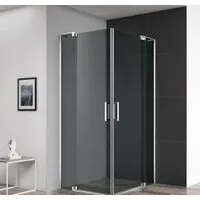 Душевой уголок Cezares SLIDER-A-2-90/100-GRIGIO-NERO