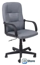 Офисное кресло AksHome Leonidas (пластик/ткань, темно-серый)