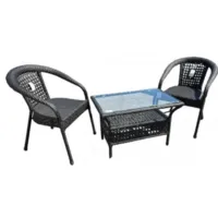 Обеденная группа AIKO DECO 2 со столом GRACIA 7019П Серый