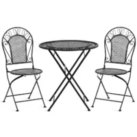 Набор садовой мебели TetChair Secret de Maison Amalfi (черный)