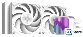 Система жидкостного охлаждения для процессора ID-Cooling DX240 Max White