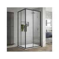 Душевой уголок Vincea Slim-U VSS-2SU8010CLB