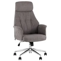 Офисное кресло TopChairs Neoma (темно-серый, ткань)