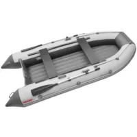 Надувная лодка Roger Boat Zefir 3500 LT (малокилевой, белый/графит комби)