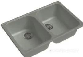 Врезная кухонная мойка GranFest Quarz GF-Z15 (Grey)