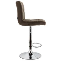 Стул барный Everprof Asti Chocolate Fabric (Коричневая ткань)
