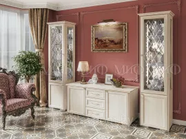 Гостиная Парма Комплект 1 - Сандал светлый (2,6м)