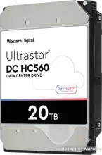 Жесткий диск WD Ultrastar DC HC560 20TB WUH722020BLE6L4